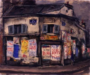 値段 広告のある家「パリの屋根の下」